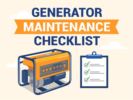 Annual Generator Maintenance Checklist